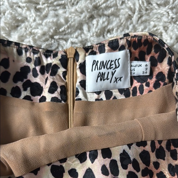 Leopard Print Women's Skirt - Picture 2 of 5